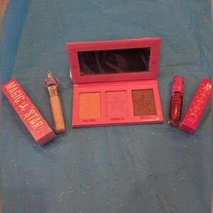 NWT Jeffree Star Highlighter Palette, Concealer, & Red Velour Liquid Lipstick